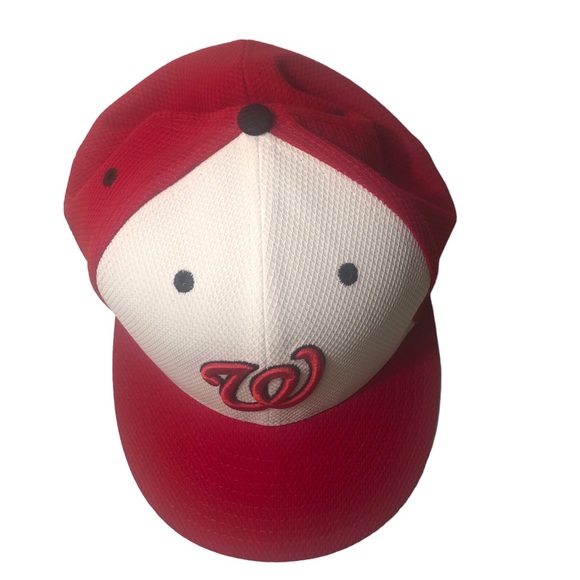 Other - Washington Nationals MLB New Era Fitted Hat Cap Sz 7 1/2 *CLEAN